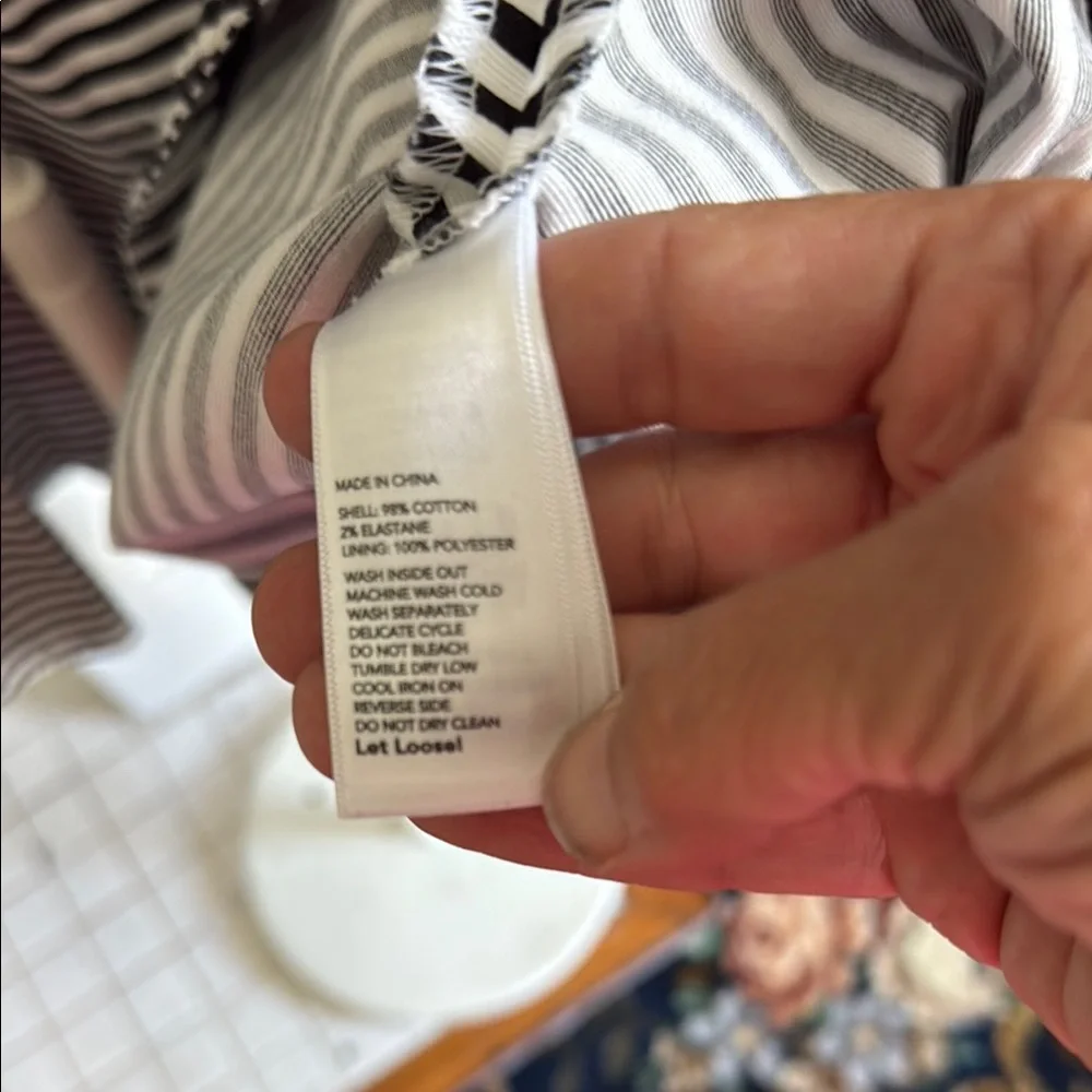 Kate Spade Saturday Monochrome Striped Dress - worn about‎ 3x
